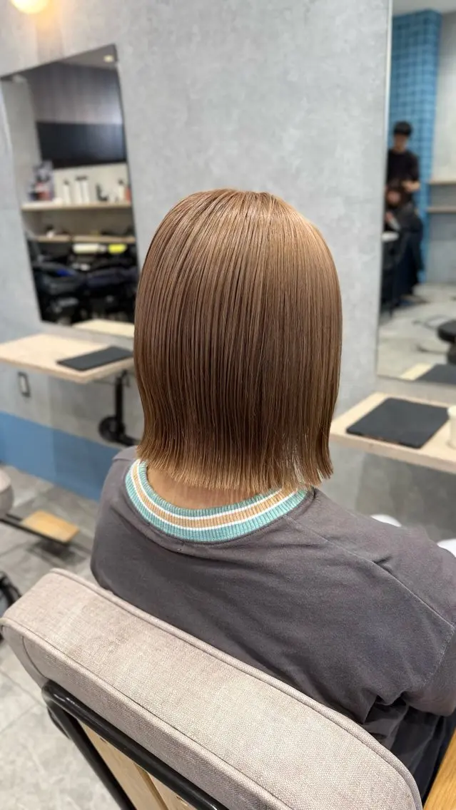 ショート カラー ヘアアレンジ YUA 🌼のヘアスタイル