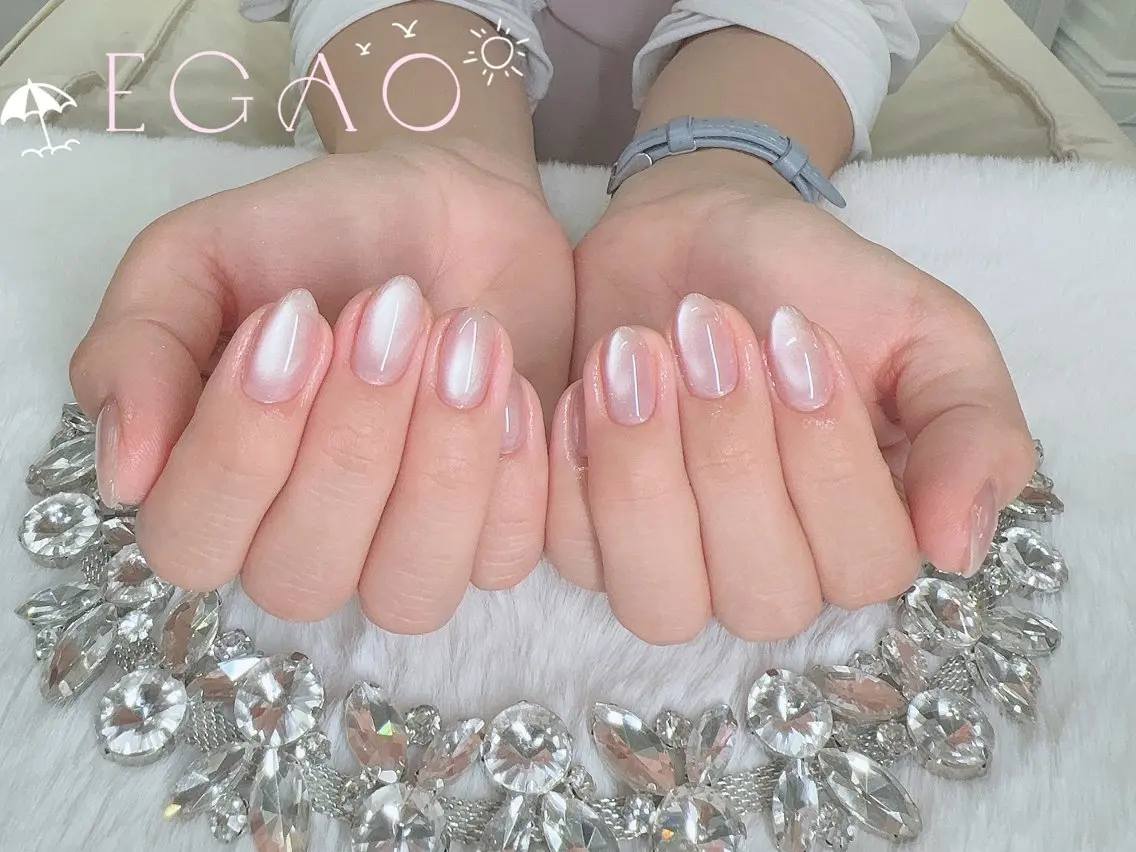 ネイル アートネイル フットネイル フレンチネイル ジェルネイル グラデーション ハンドネイル EGAO NAIL 錦糸町店のネイルデザイン