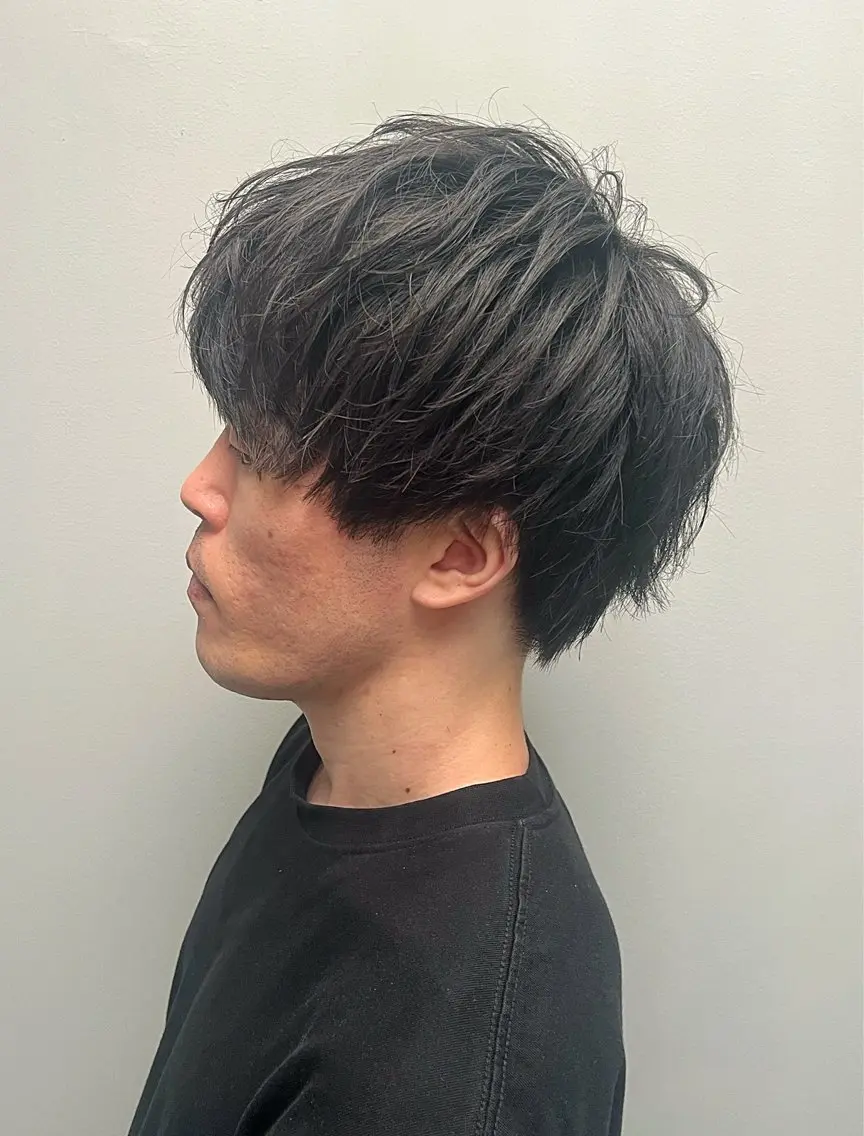 メンズカット＋スタイリングレクチャーの写真