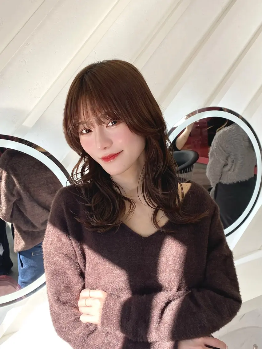 ロング カット ヘアカラー トリートメント 艶カラー美髪縮毛矯正 /髪質改善✨️ユウキのヘアスタイル