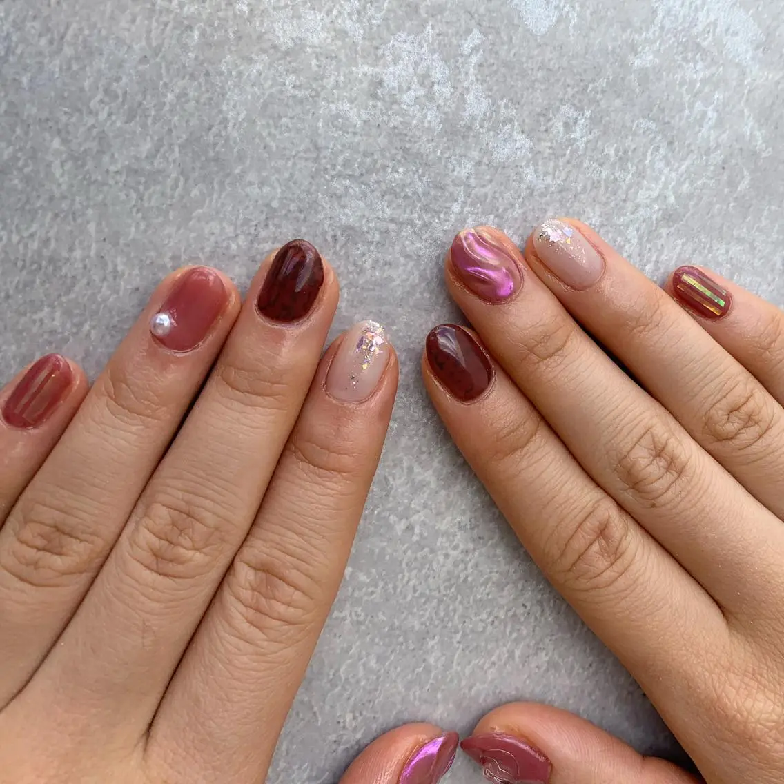 ネイル ハンドネイル ハンドケア lylynail YUUKAのネイルデザイン