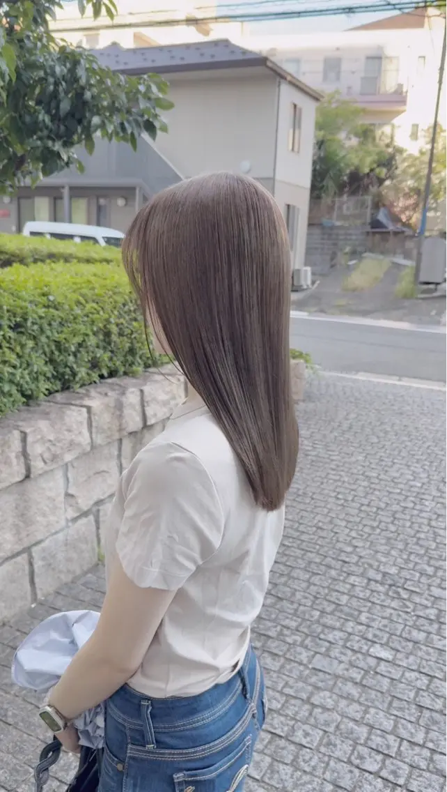 ロング カラー カット ヘアカラー トリートメント レイヤーカット/ ブリーチカラー/雅人のヘアスタイル