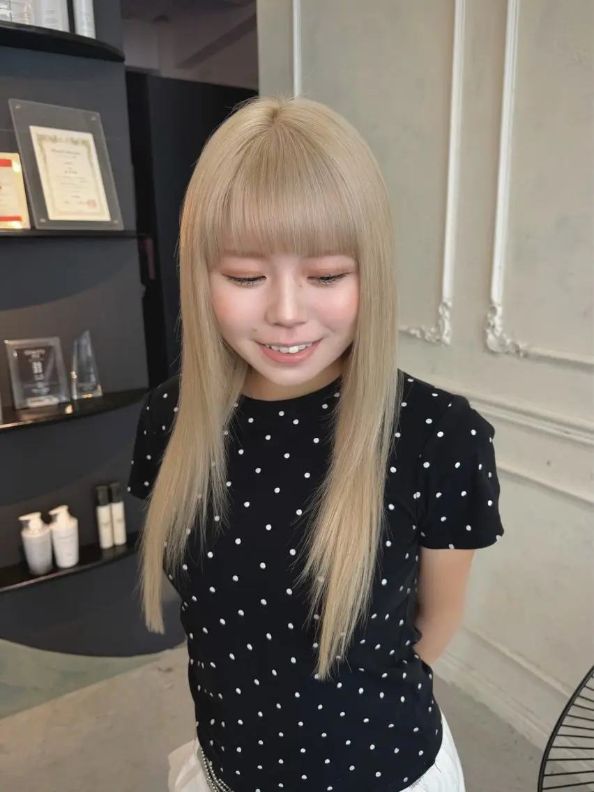 1bleach+color+treatmentの写真