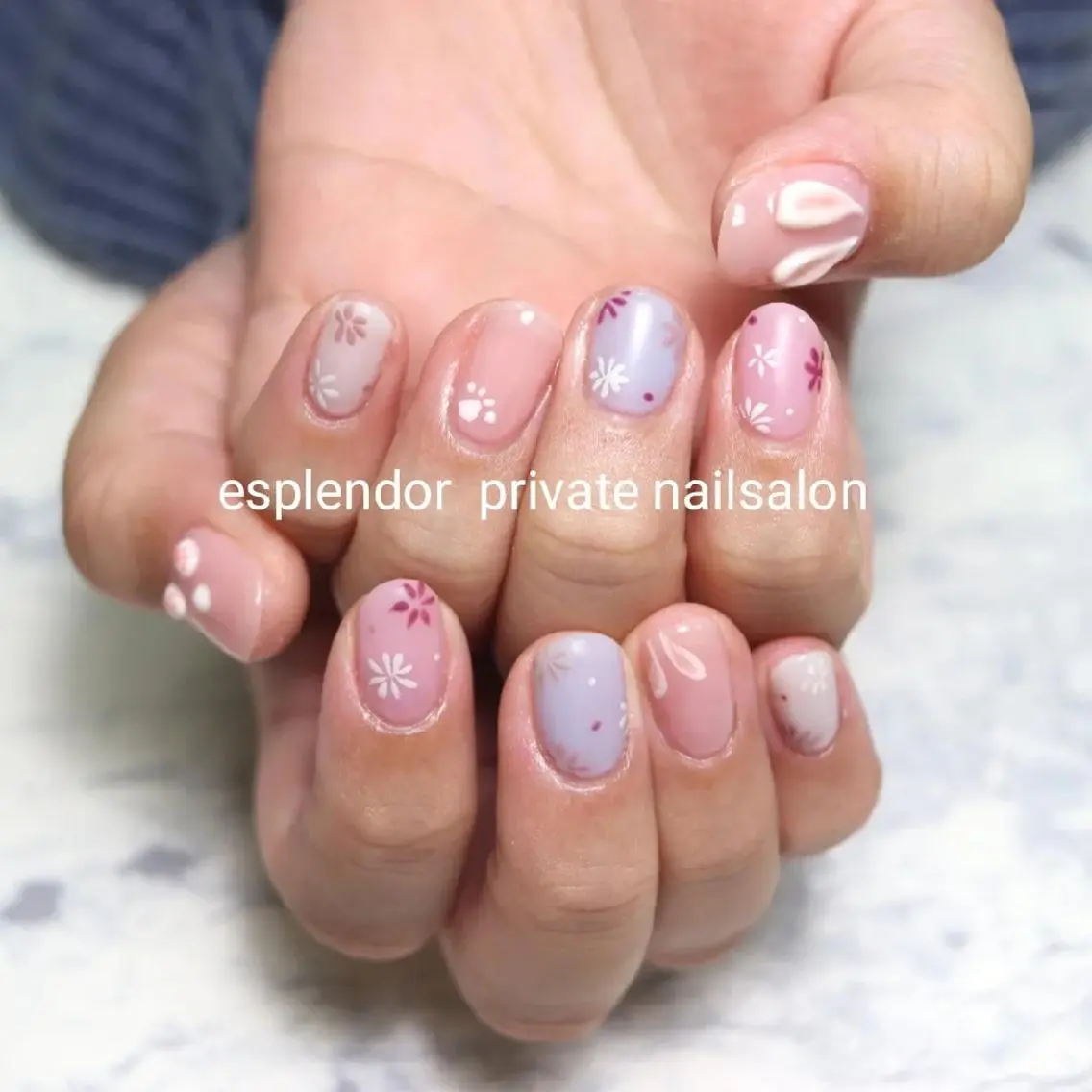 ネイル esplendor  小野寺のネイルデザイン