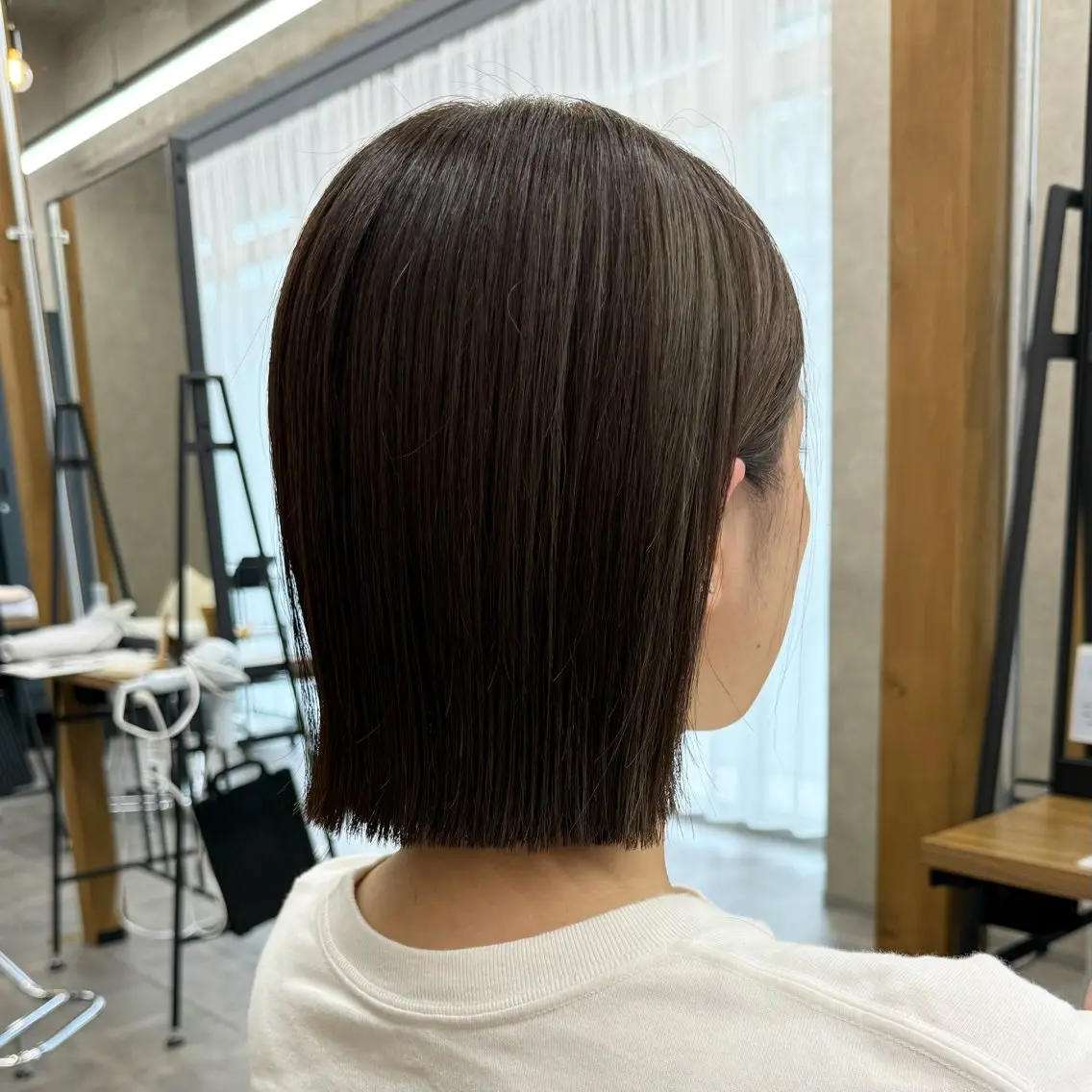 ミディアム ボブ 似合わせカット カット トリートメント 似合わせボブ🎀🫧 千葉 優希のヘアスタイル