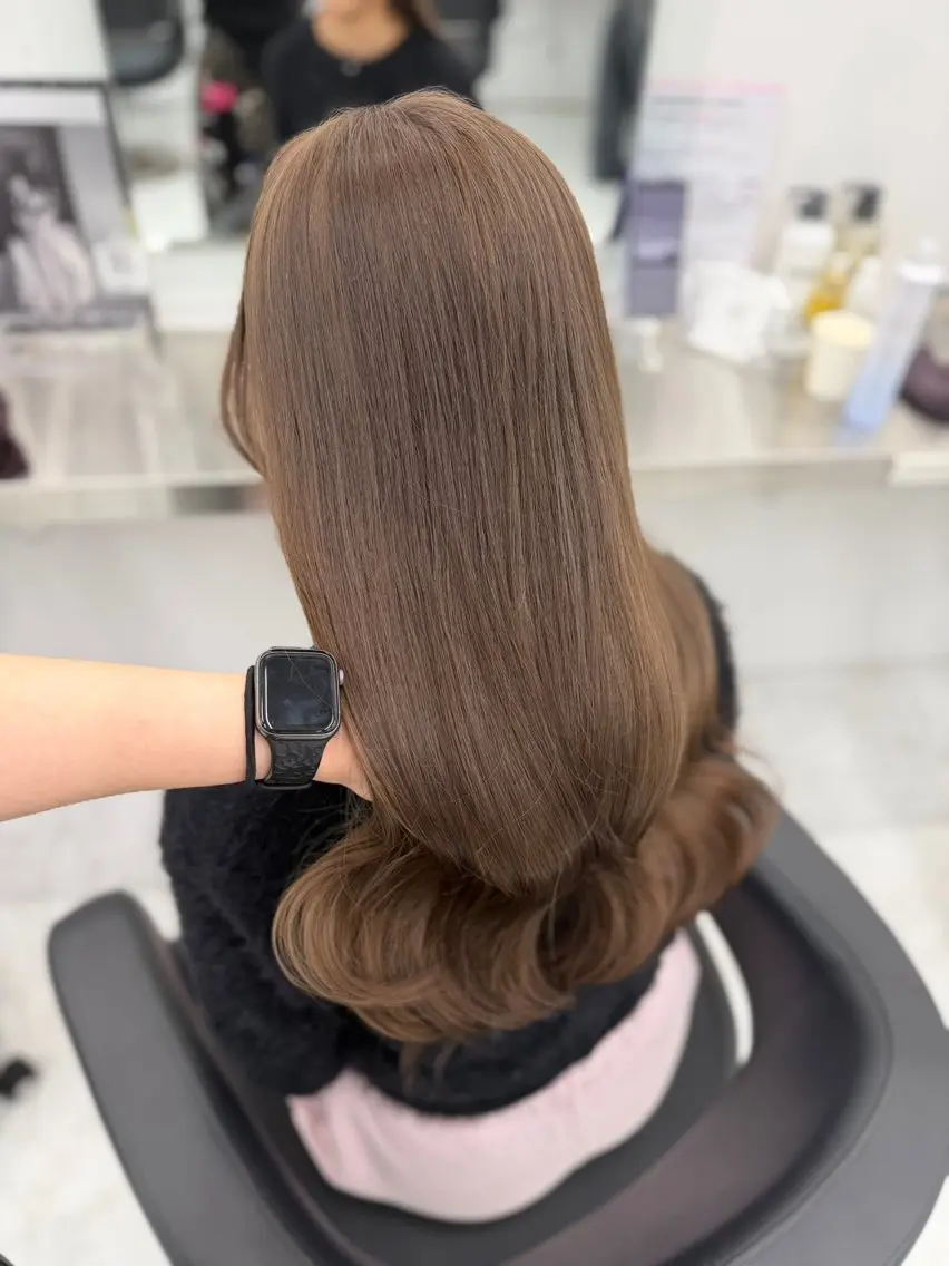 カラー カット ヘアカラー トリートメント 透明感カラー🎀艶髪 Anju/渋谷🎀のヘアスタイル