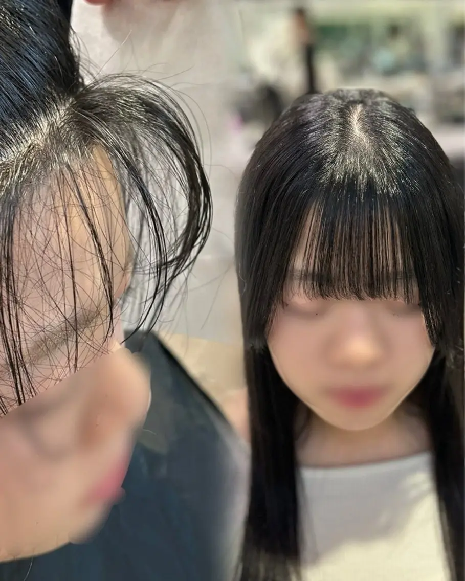 ミディアム カット 縮毛矯正 トリートメント 割れ癖も直す髪質改善 美容師✨みやたのヘアスタイル