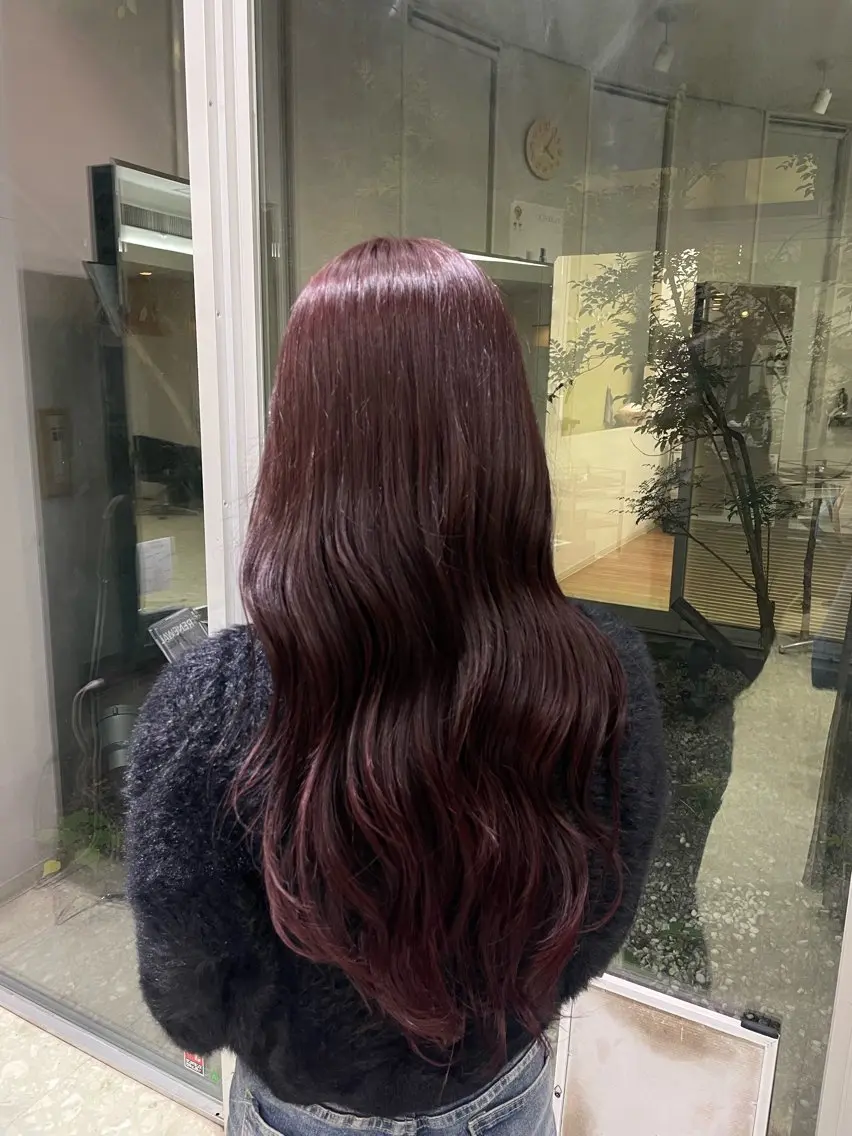 カラー ヘアカラー 尾﨑 ひよりのヘアスタイル