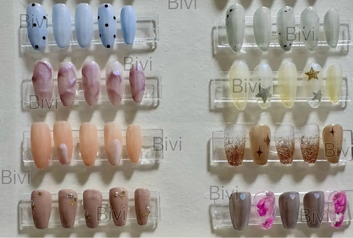 ネイル シンプルネイル ハンドネイル ハンドケア ♡Bivi♡自爪に 優しいネイルサロンのネイルデザイン