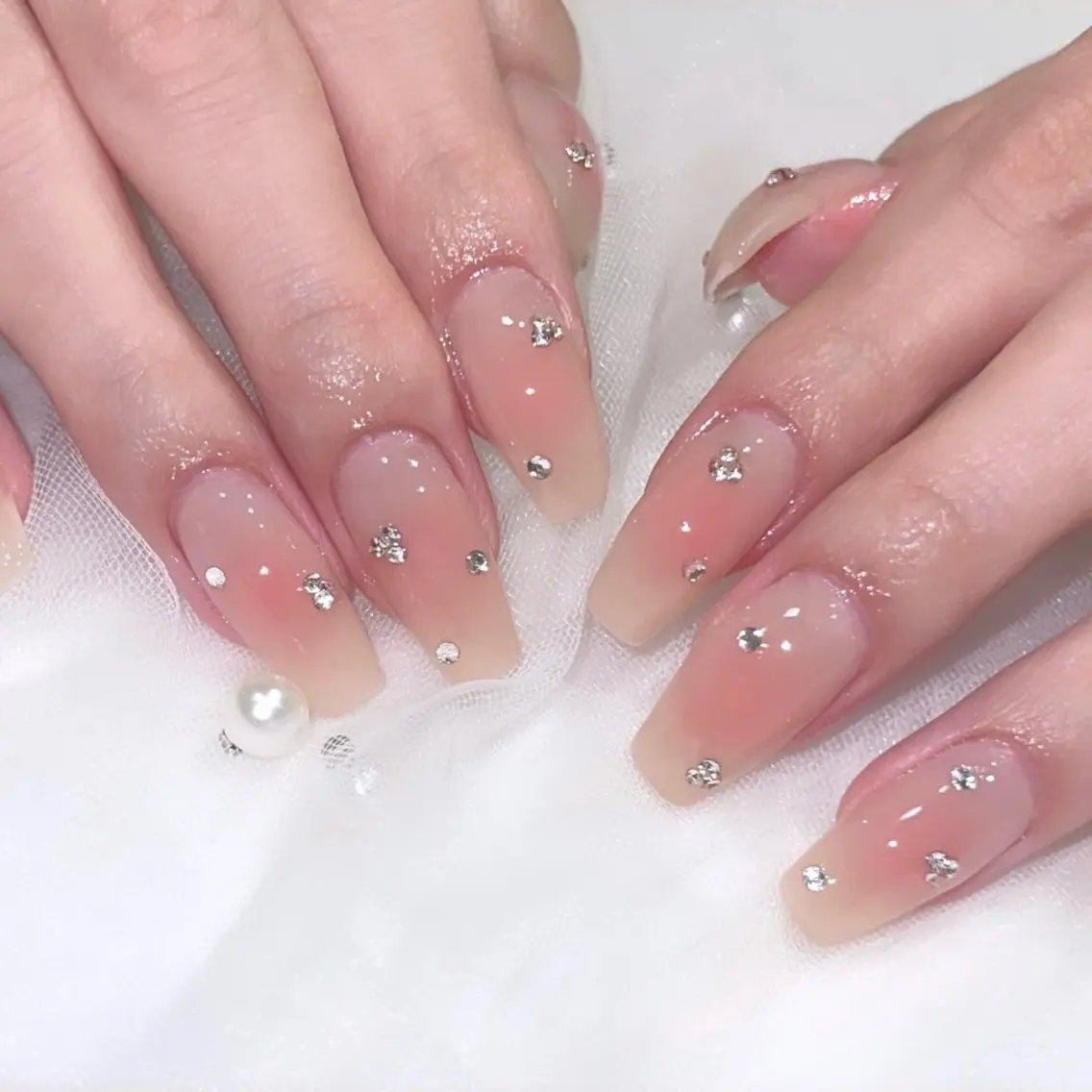 ネイル ハンドネイル 🧁fein. nana🩵のネイルデザイン