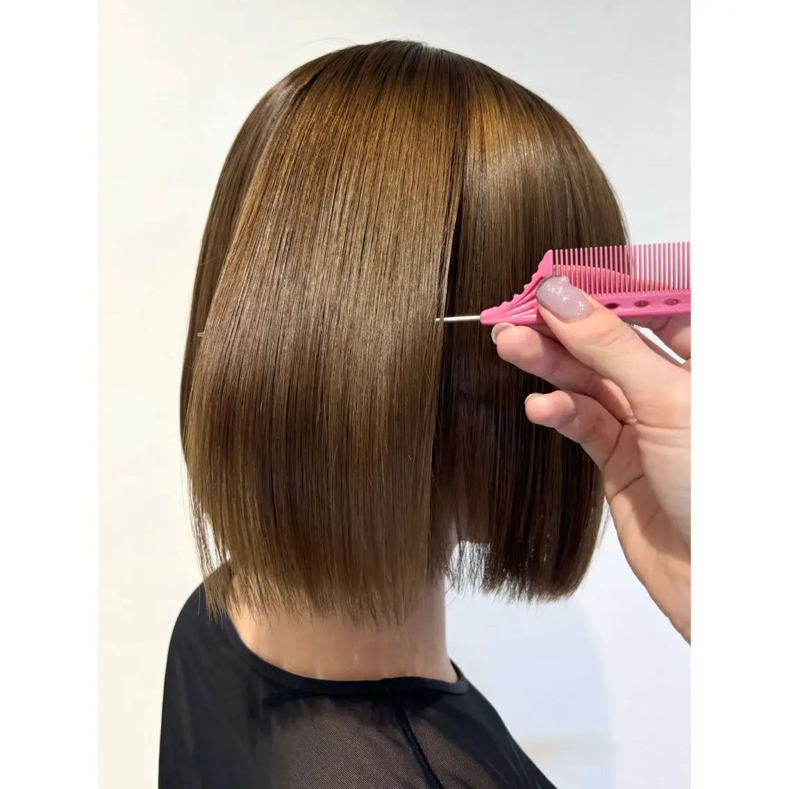 ショート 髪質改善 はしもと あかりのヘアスタイル