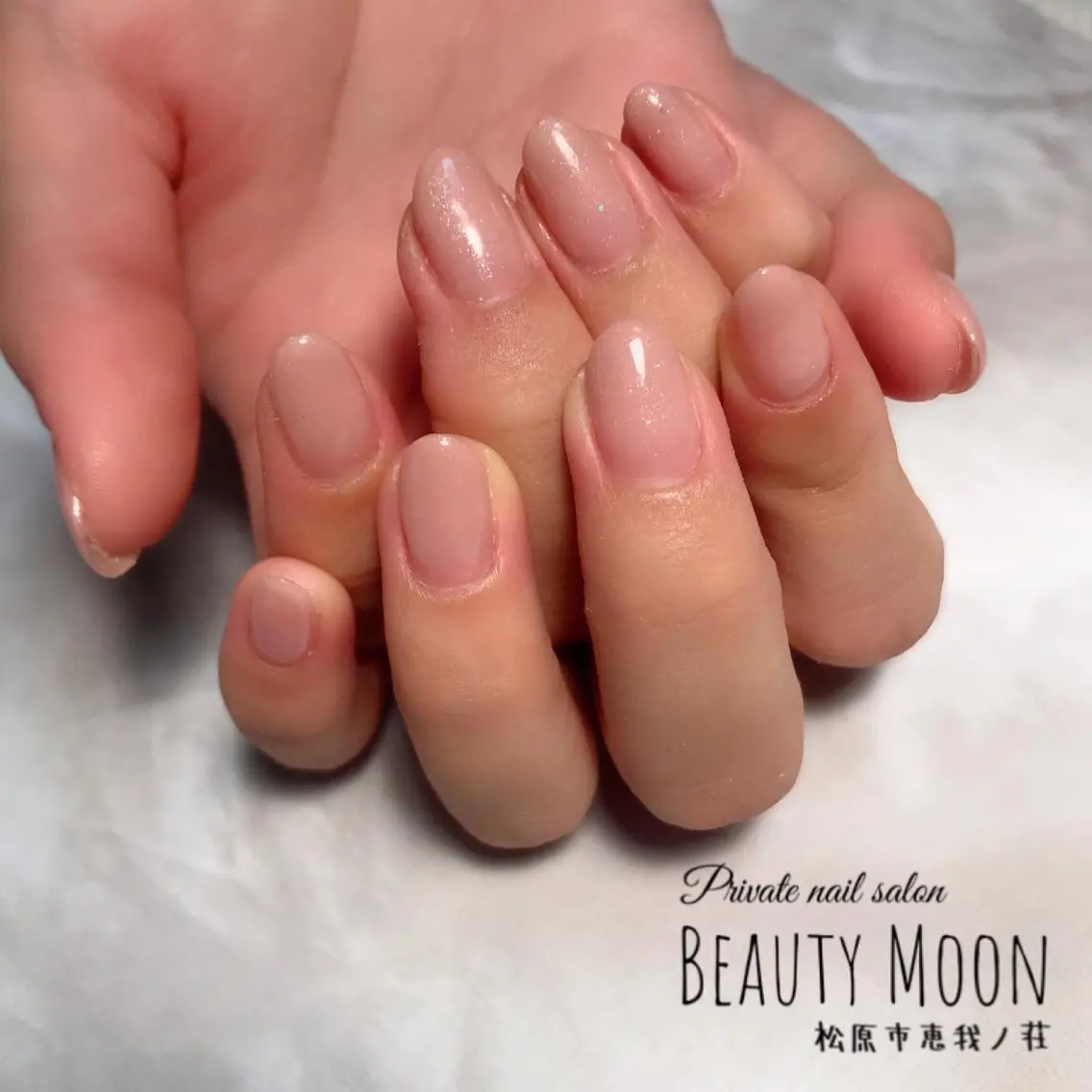 ネイル ジェルネイル グラデーション ハート オフィスネイル パラジェル ハンドネイル beauty ☪︎moonのネイルデザイン