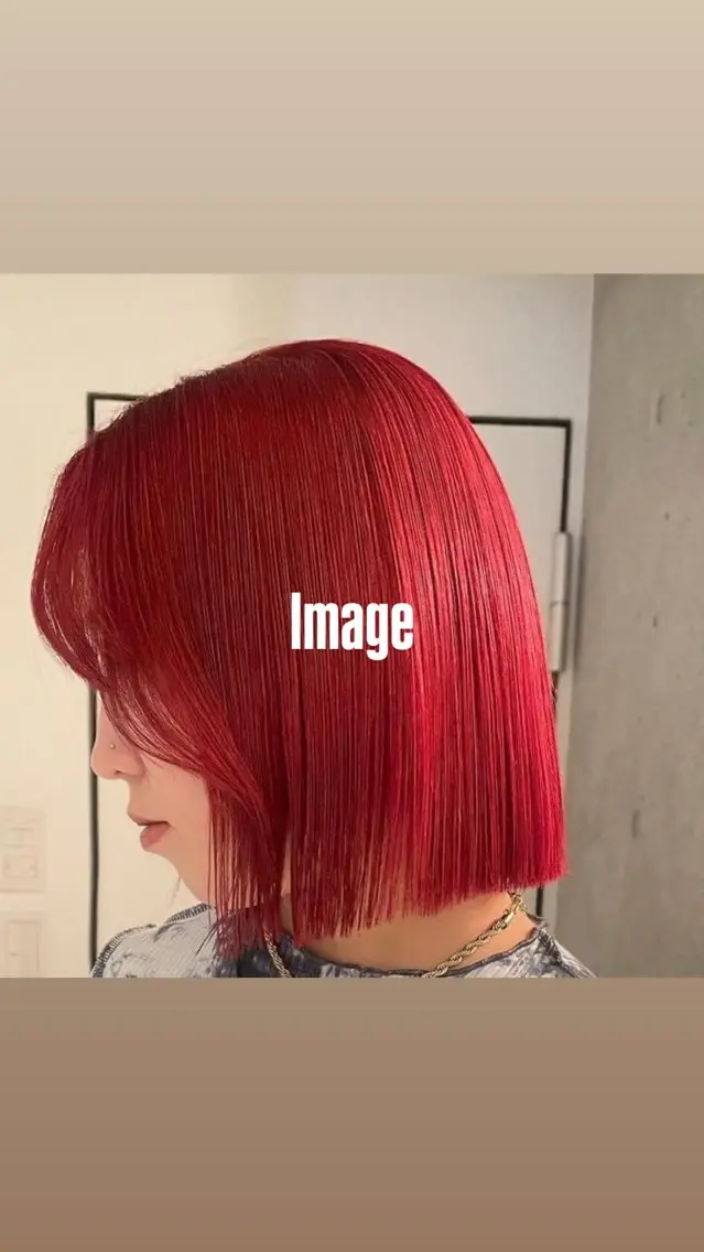 ブリーチ&カラーの写真