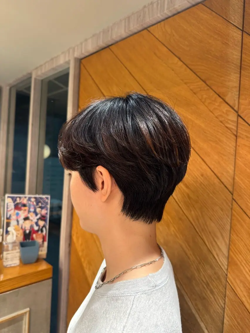 ショート ハンサムショート ショートヘア ✨大人ショートヘア ✨ロイのヘアスタイル