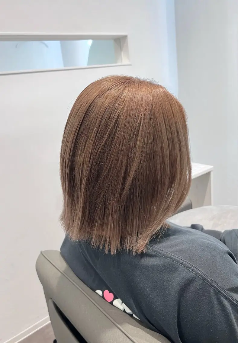 ショート ヘアカラー マルタ/金沢 /透明感カラーのヘアスタイル