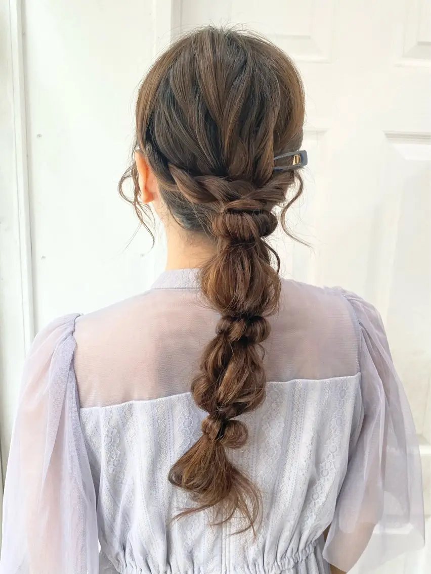 ヘアアレンジ ヘアセット uros.中目黒 moekaのヘアスタイル