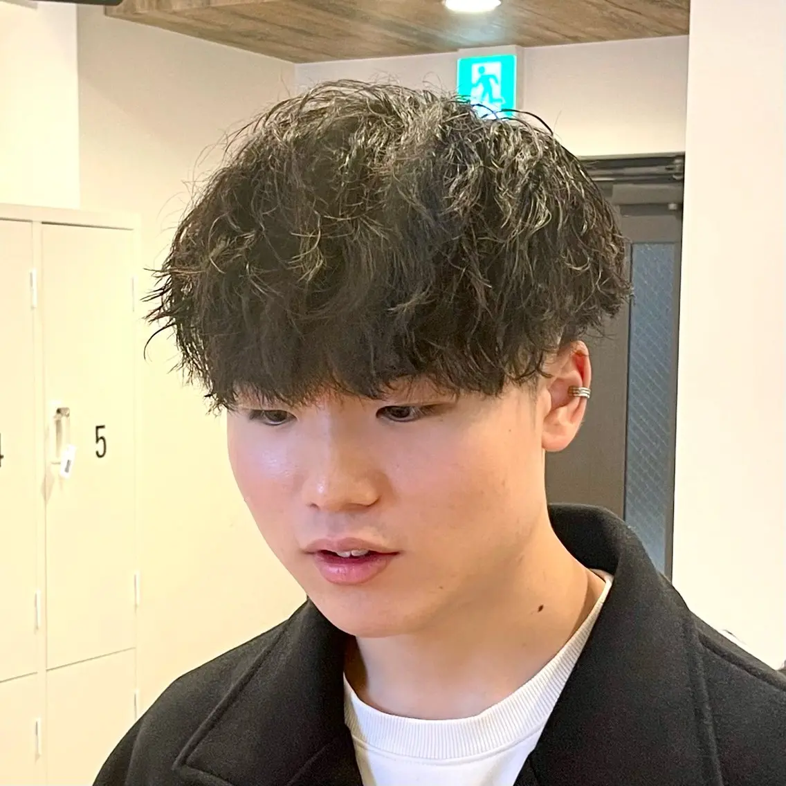 メンズ カット パーマ トリートメント メンズ 特化・川田のヘアスタイル