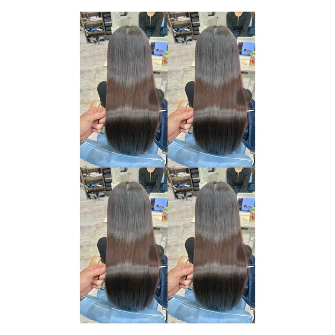 ロング カラー インナーカラー 髪質改善 カット ヘアカラー トリートメント 店長✨レイヤー✖️ 髪質改善✖️韓国ヘアのヘアスタイル