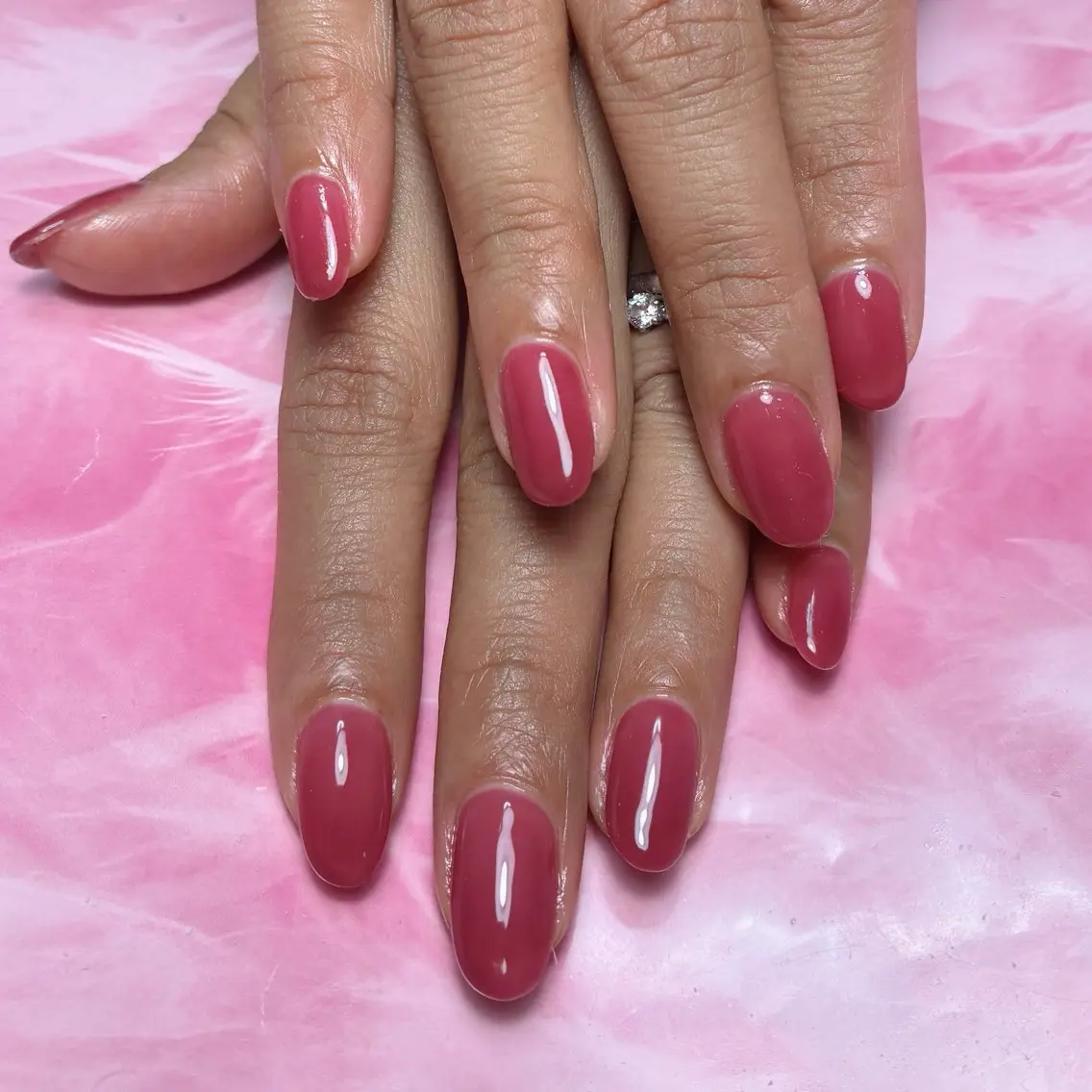 ミディアム ハンドネイル hs nail salonのネイルデザイン