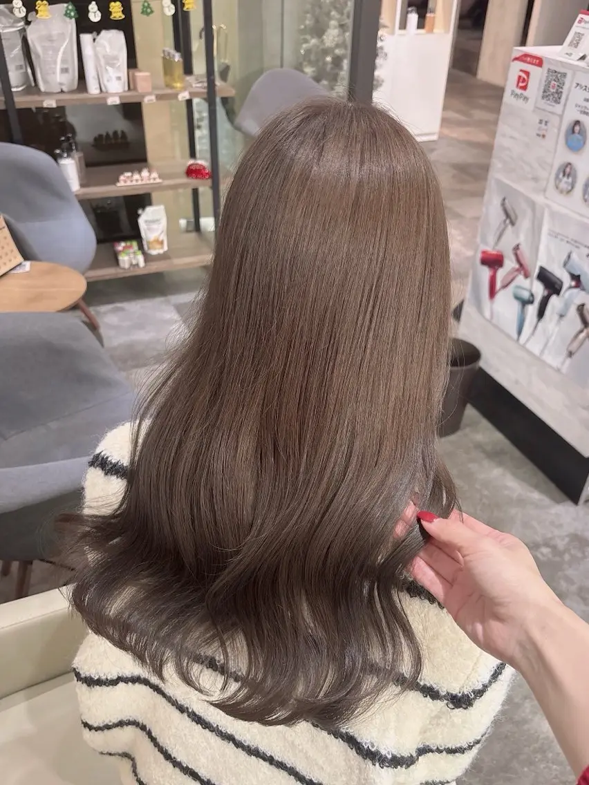 ロング カット ヘアカラー ＊・ MAHO・＊のヘアスタイル