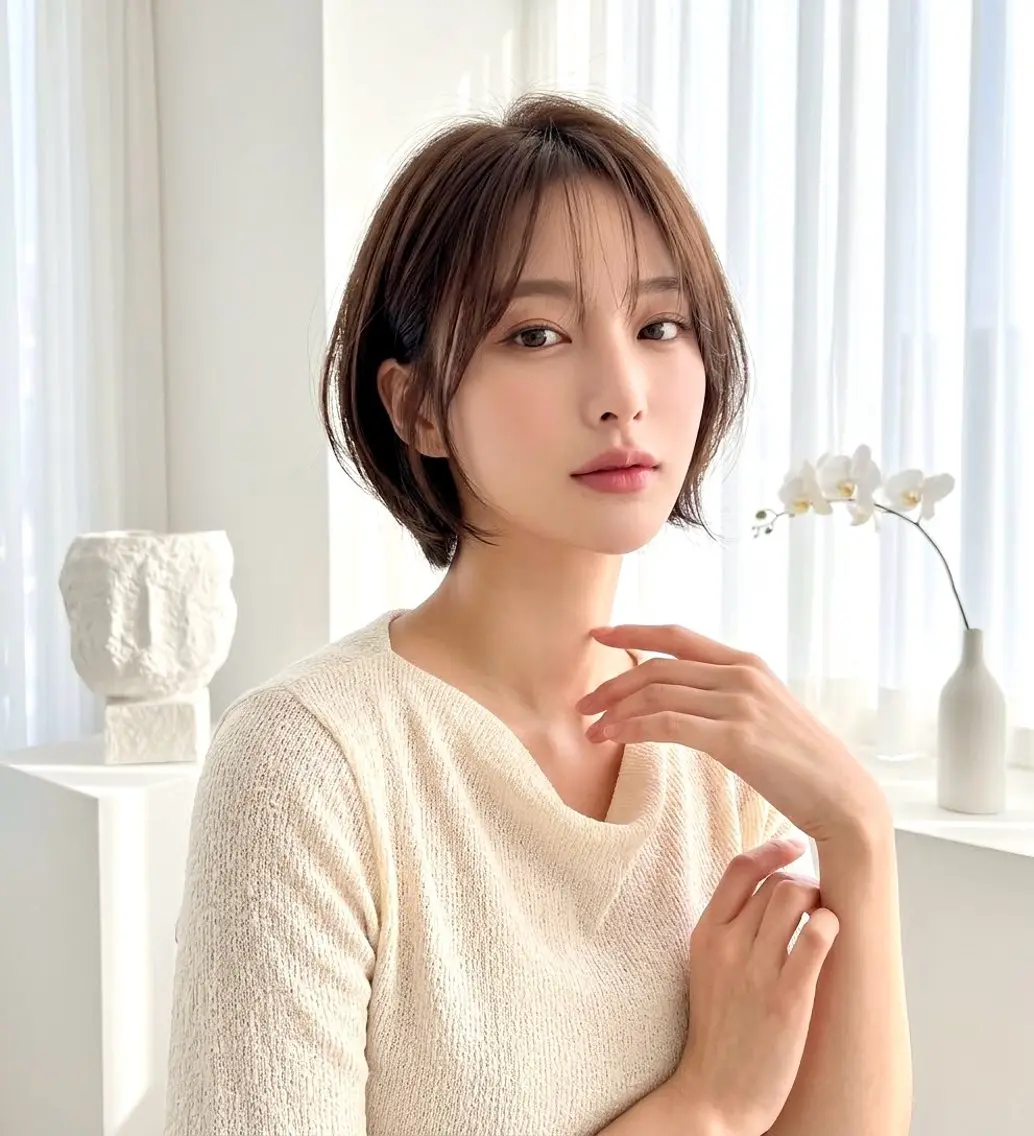 ショート 髪質改善/艶カラー /光吉洋平のヘアスタイル