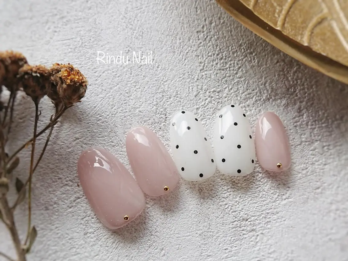 ネイル シンプルネイル Rindu Nail 名駅miniのネイルデザイン