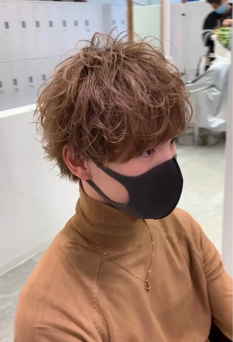 メンズ マッシュ ヘッドスパ Rihito ｜AsK豊中のヘアスタイル