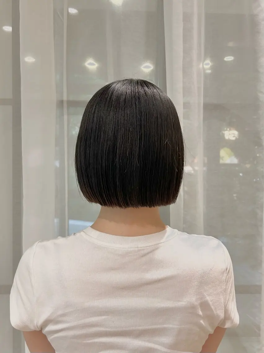 ショート ボブ カット nana/ボブ/ レイヤー/梅田のヘアスタイル