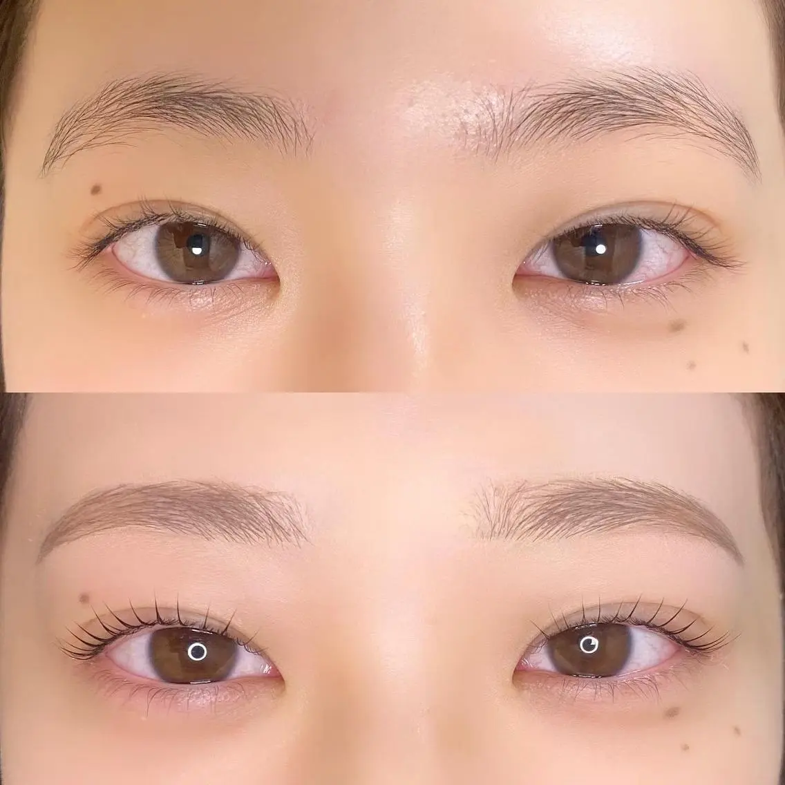 マツエク・マツパ フラットラッシュ パリジェンヌラッシュリフト まつげパーマ ボリュームラッシュ KURUMI🦋 まつエクまつパ美眉の眉毛・アイブロウイメージ