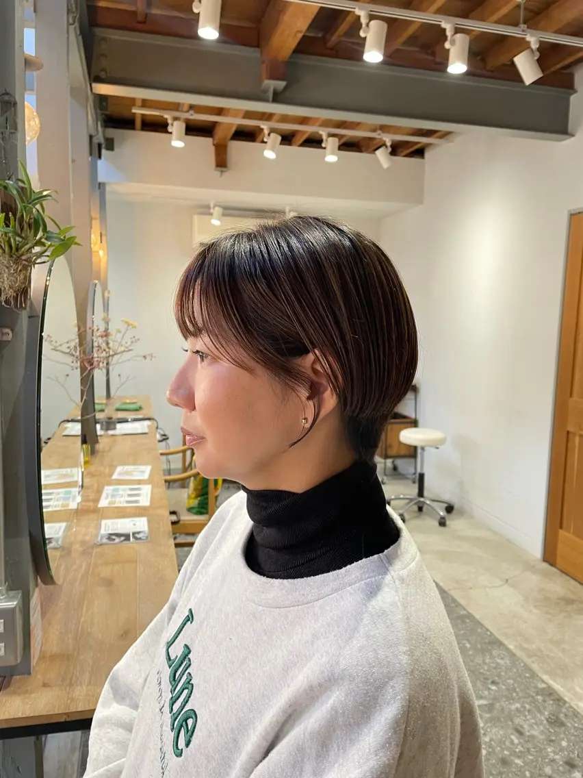 ショート ショートヘア soi 小島陽香のヘアスタイル