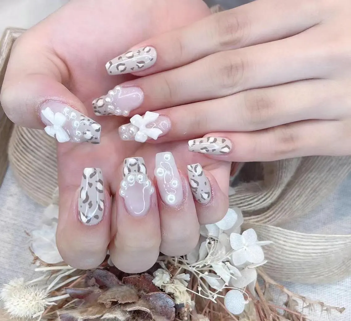 ネイル アニマル柄 Babarla Nailのネイルデザイン