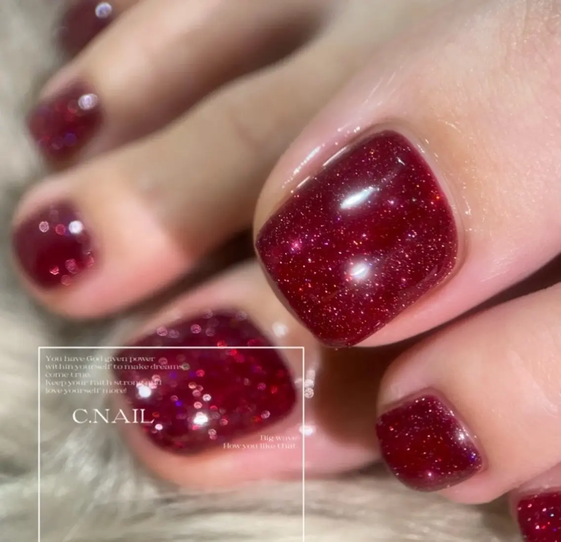ネイル フットネイル C.Nail &Eyeのネイルデザイン