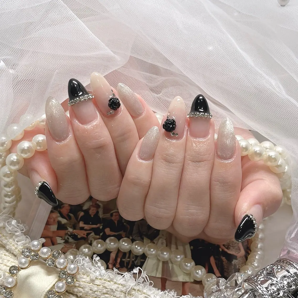 ネイル シンプルネイル momoka 心斎橋nailのネイルデザイン