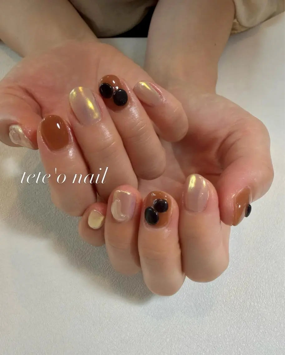 ネイル ハンドネイル tete'o nailのネイルデザイン