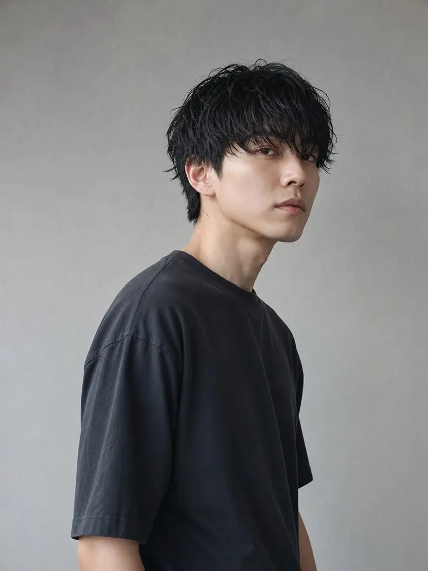 ショート メンズ カット KLYiEの裏口 おおむら（メンズ専）のヘアスタイル