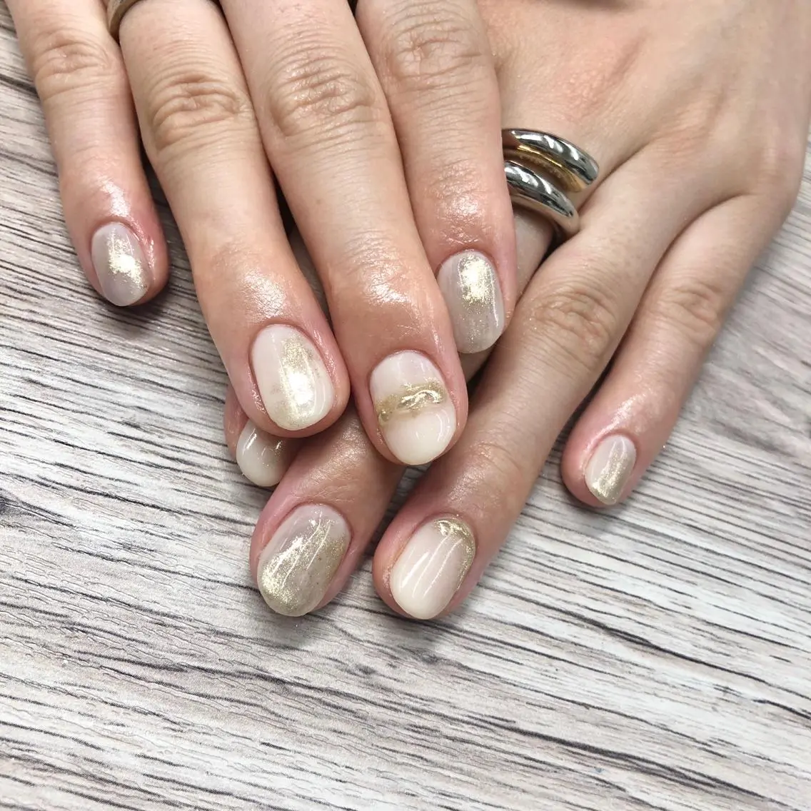 ネイル ニュアンスネイル ハンドネイル 🎀AYAKO 🎀中韓ネイルのネイルデザイン