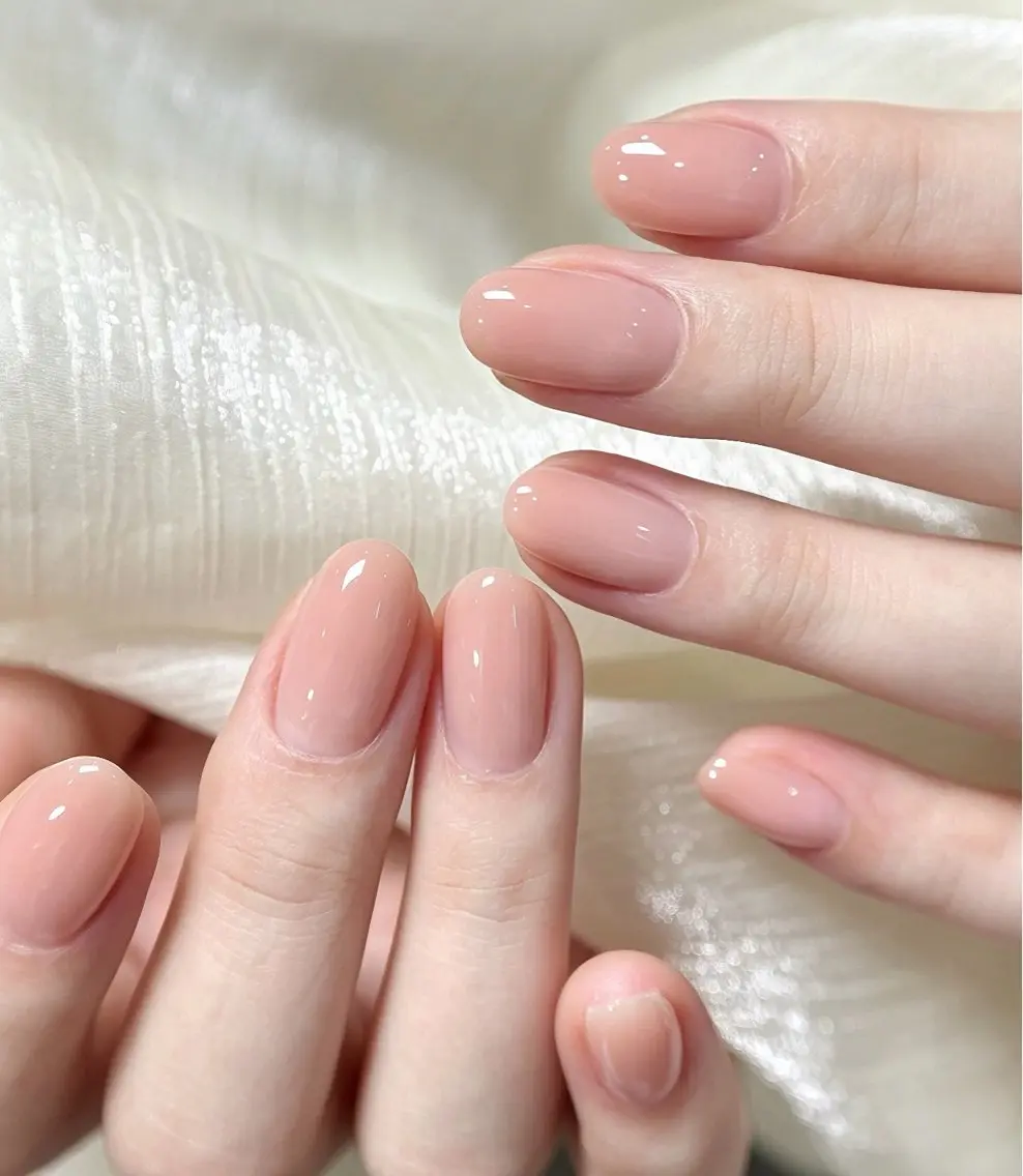 メンズ ネイル メンズ韓国風 オーロラネイル チークネイル 長さ出し フレンチネイル ハンドネイル ハンドケア NEW NAIL 池袋🔥🧲のネイルデザイン