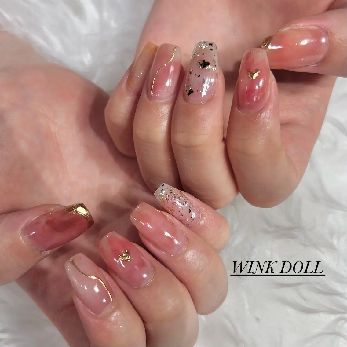 ネイル ハンドネイル WINK DOLL 🌹MIRAIのネイルデザイン
