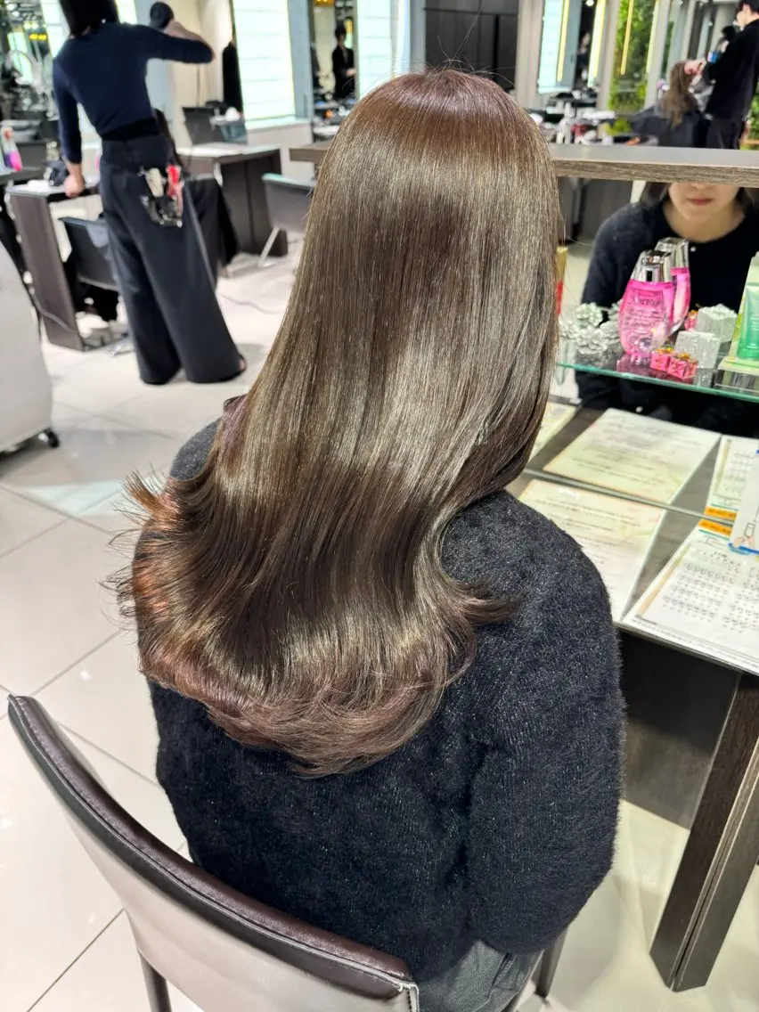 カラー ミスズ🫧/ ブロンドハイトーンのヘアスタイル