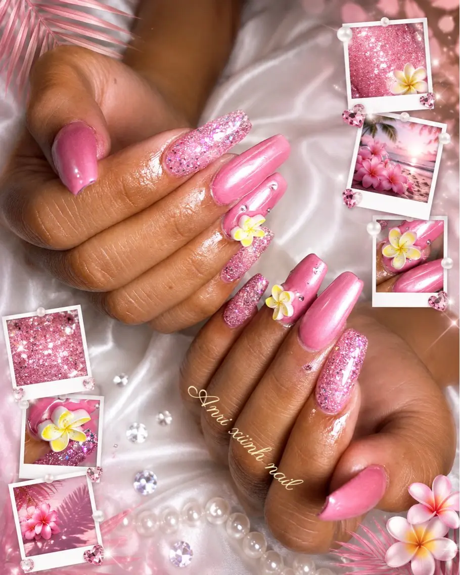 ネイル チークネイル 長さ出し フットネイル ジェルネイル 卒業式 𝓐𝓷𝓻𝓲 XiinhNailのネイルデザイン