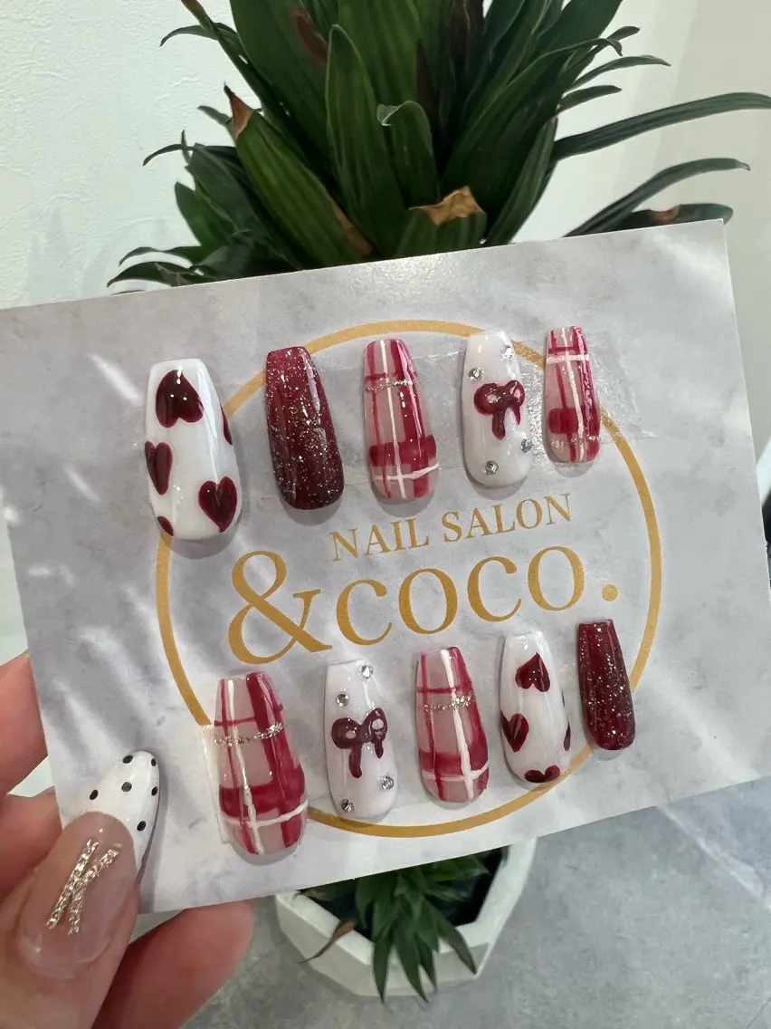 ネイル ネイルチップ その他(ネイル) ＆ coco.のネイルデザイン