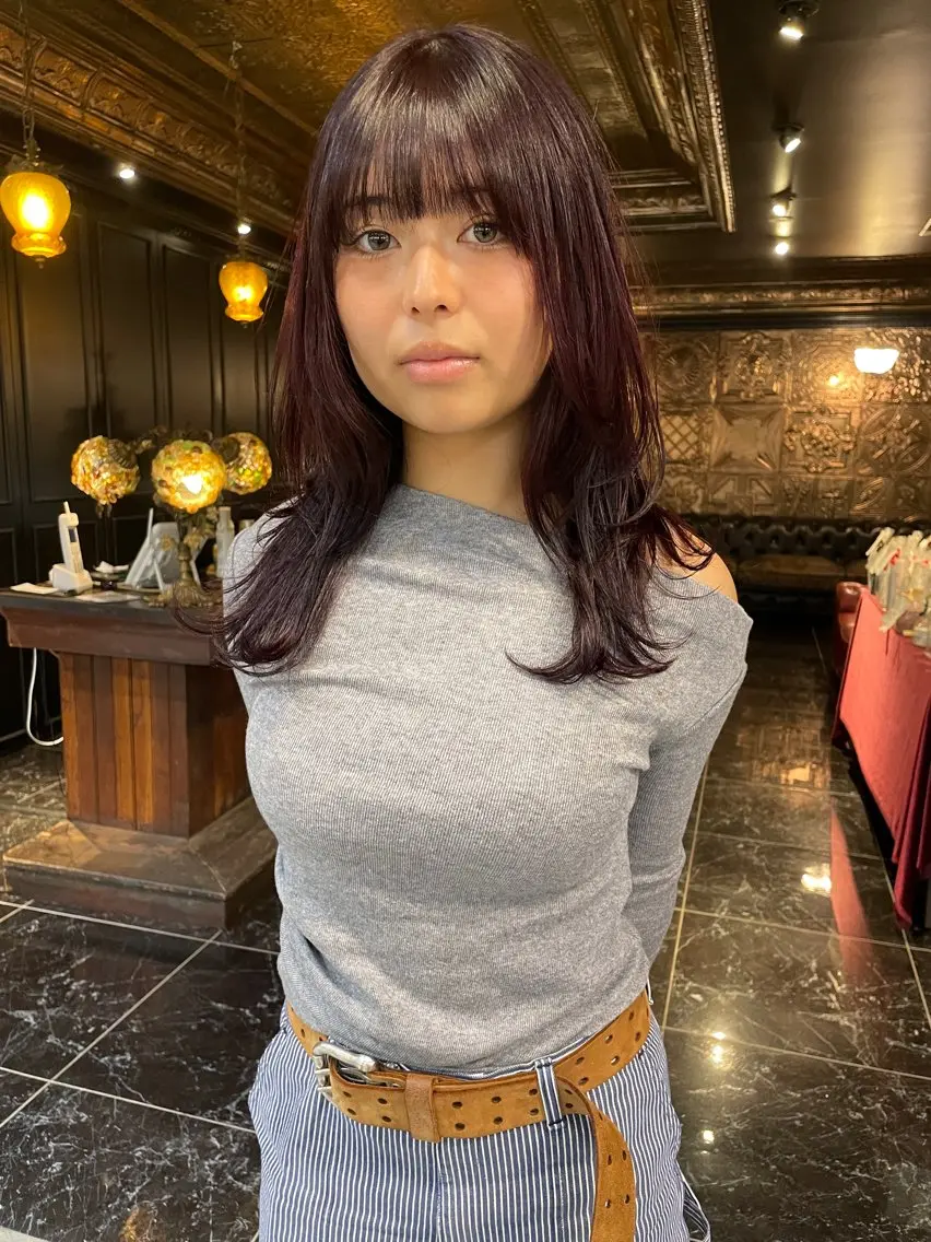 カット+イルミナorアディクシーカラー+トリートメントの写真