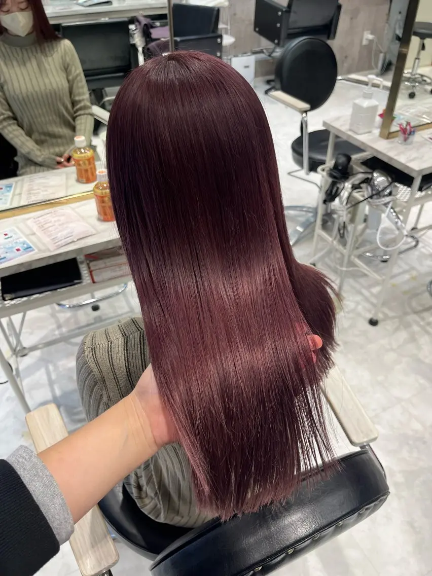 【🫧✨ミニモ特別価格✨🫧】透明感カラー➕似合わせカット➕毛髪補修トリートメント🌻🦖の写真