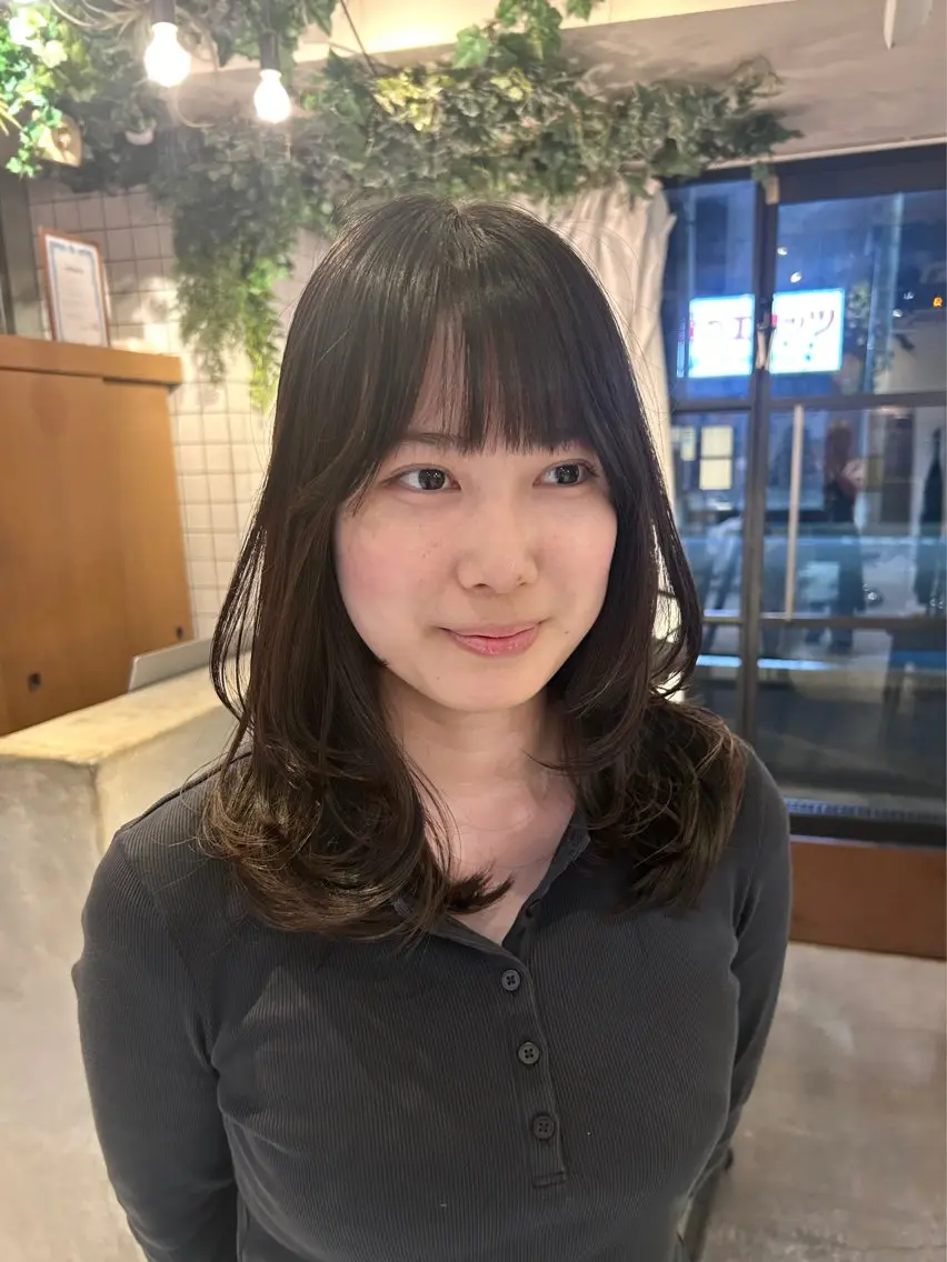 ミディアム 東大阪　　布施 SHARAのヘアスタイル