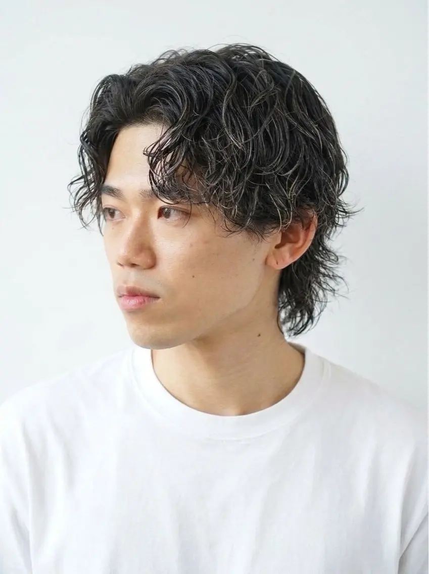 【土日限定メニュー】 カット+パーマ+整髪料‼️の写真