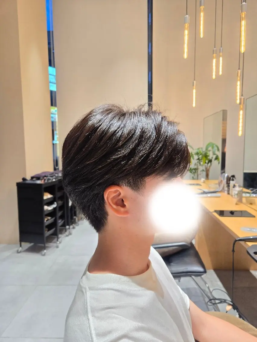 メンズ パーマ メンズパーマ natural hair 🌿あかりのヘアスタイル