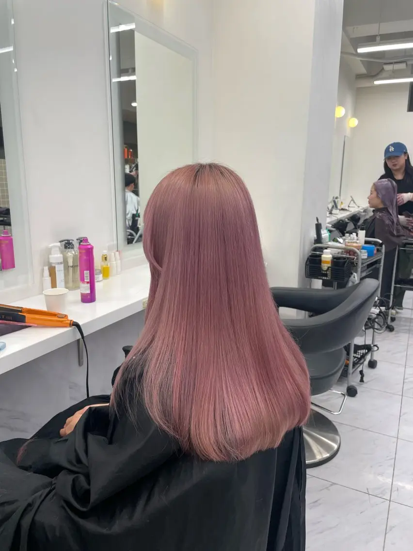 ロング カラー ヘアアレンジ 💗横浜美容室 💗HARUNAのヘアスタイル