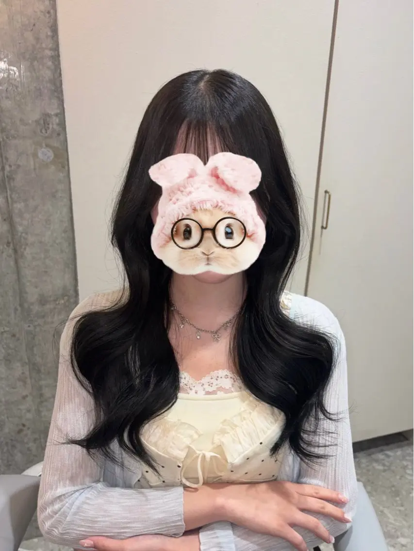 ロング カラー ヘアアレンジ Haruka /艶カラー/新宿のヘアスタイル
