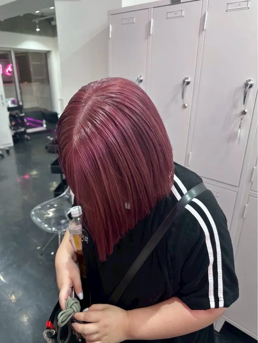 ショート カラー ヘアカラー トリートメント 👾毎日盛れる♡ 艶カラー♡👾リノのヘアスタイル