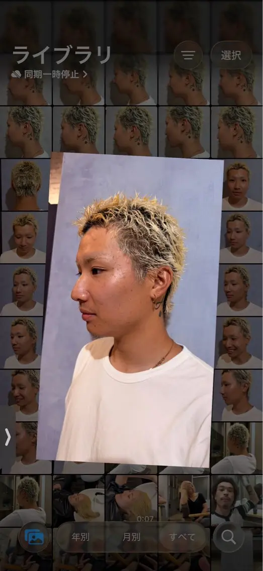 カラー パーマ メンズ メンズブリーチ メンズパーマ ブリーチ カット ヘアカラー パーマ メンズ特化✂️阿世賀 隆太のヘアスタイル